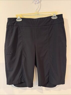Black Performance Bermuda Shorts